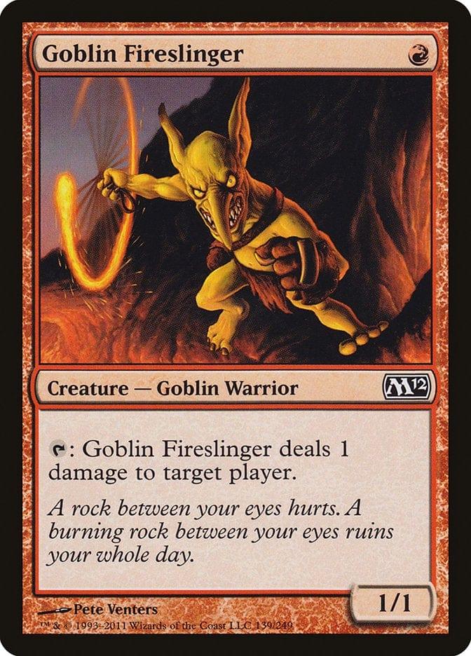 Magic: The Gathering MTG Single Goblin Fireslinger [Magic 2012]