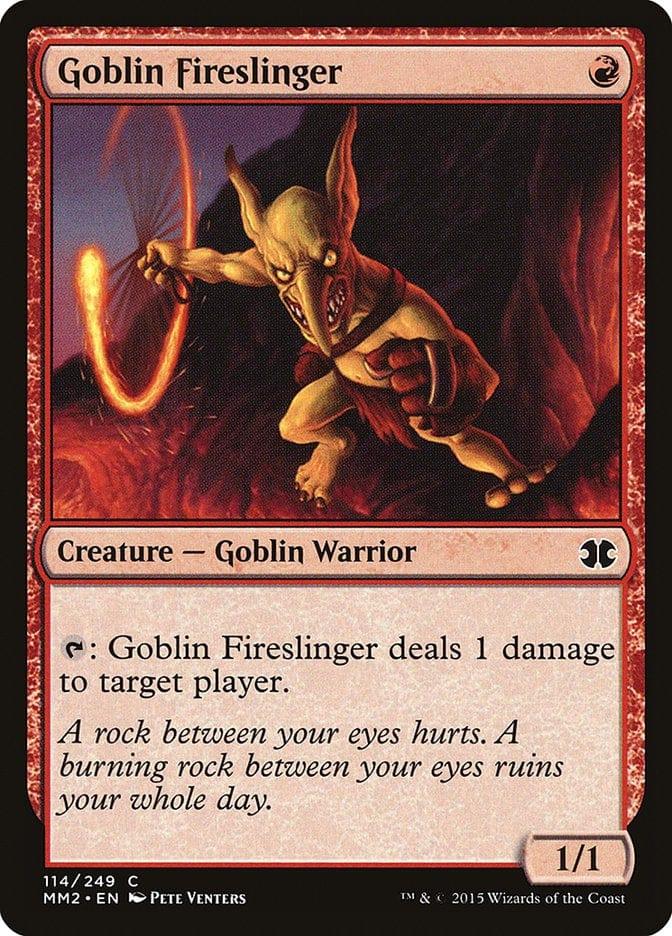 Magic: The Gathering MTG Single Goblin Fireslinger [Modern Masters 2015]