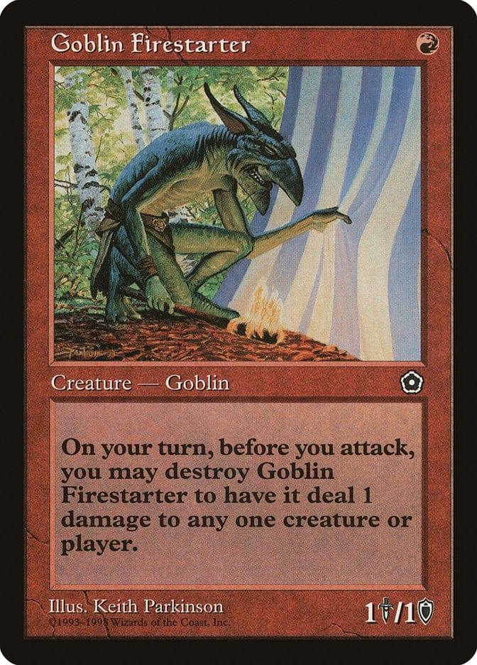 Magic: The Gathering MTG Single Goblin Firestarter [Portal Second Age]