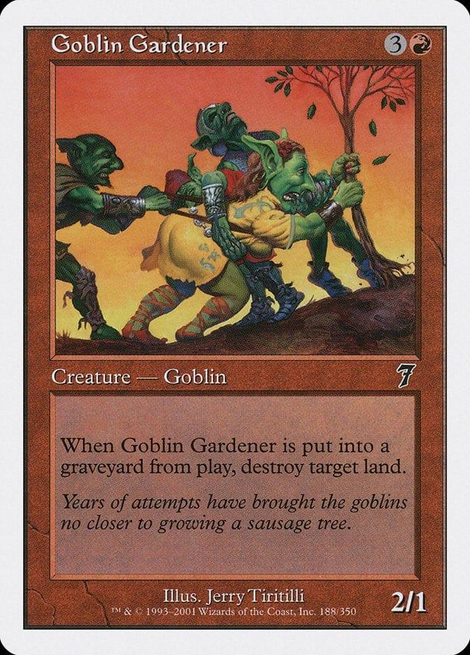 Magic: The Gathering MTG Single Goblin Gardener [Seventh Edition]