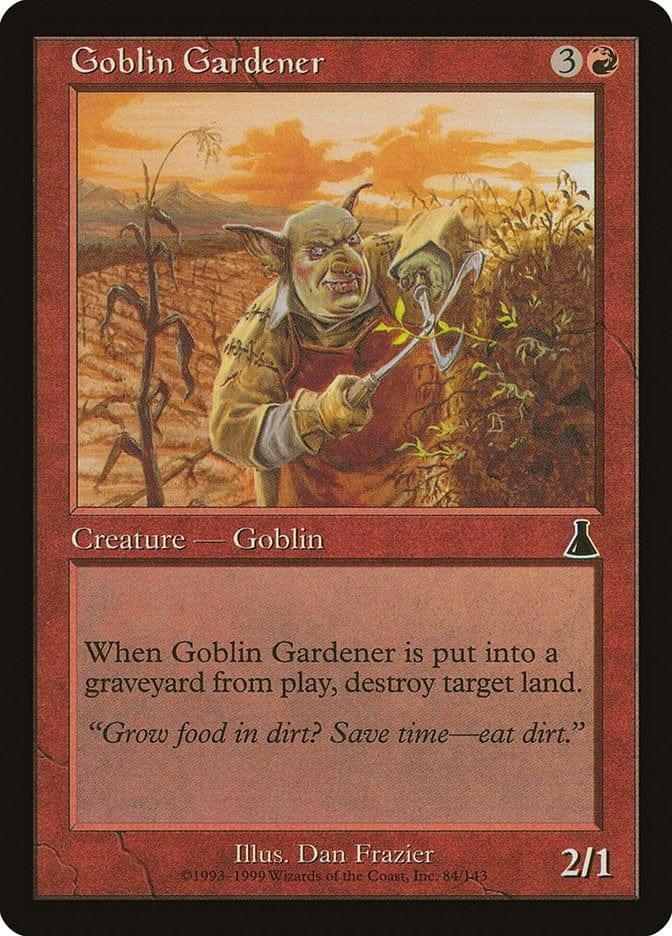 Magic: The Gathering MTG Single Goblin Gardener [Urza's Destiny]