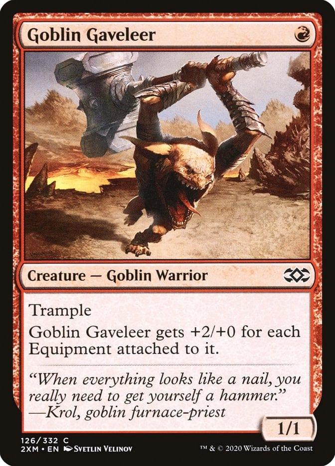 Magic: The Gathering MTG Single Goblin Gaveleer [Double Masters]