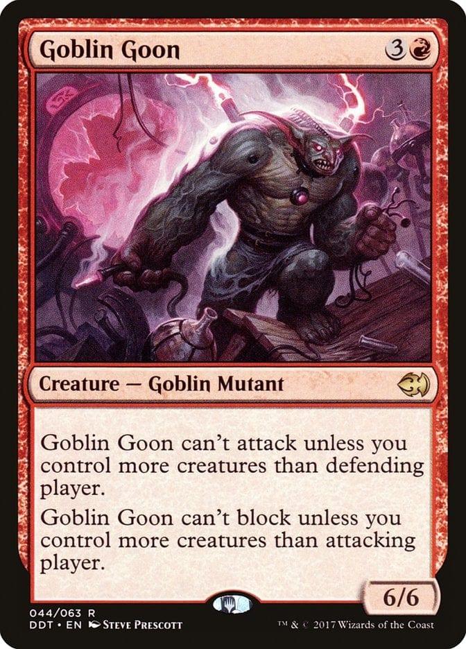 Magic: The Gathering MTG Single Goblin Goon [Duel Decks: Merfolk vs. Goblins]