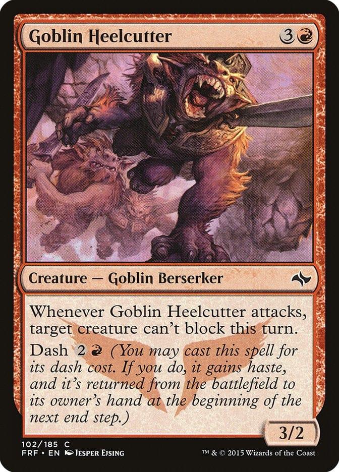 Magic: The Gathering MTG Single Goblin Heelcutter [Fate Reforged]