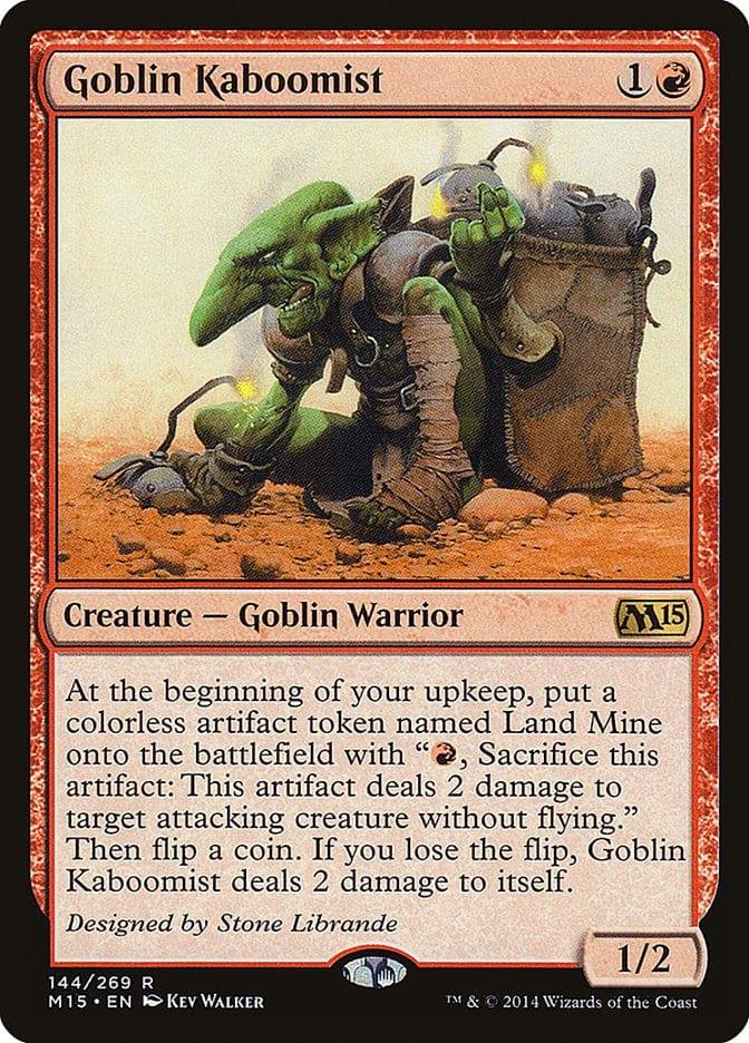 Magic: The Gathering MTG Single Goblin Kaboomist [Magic 2015]