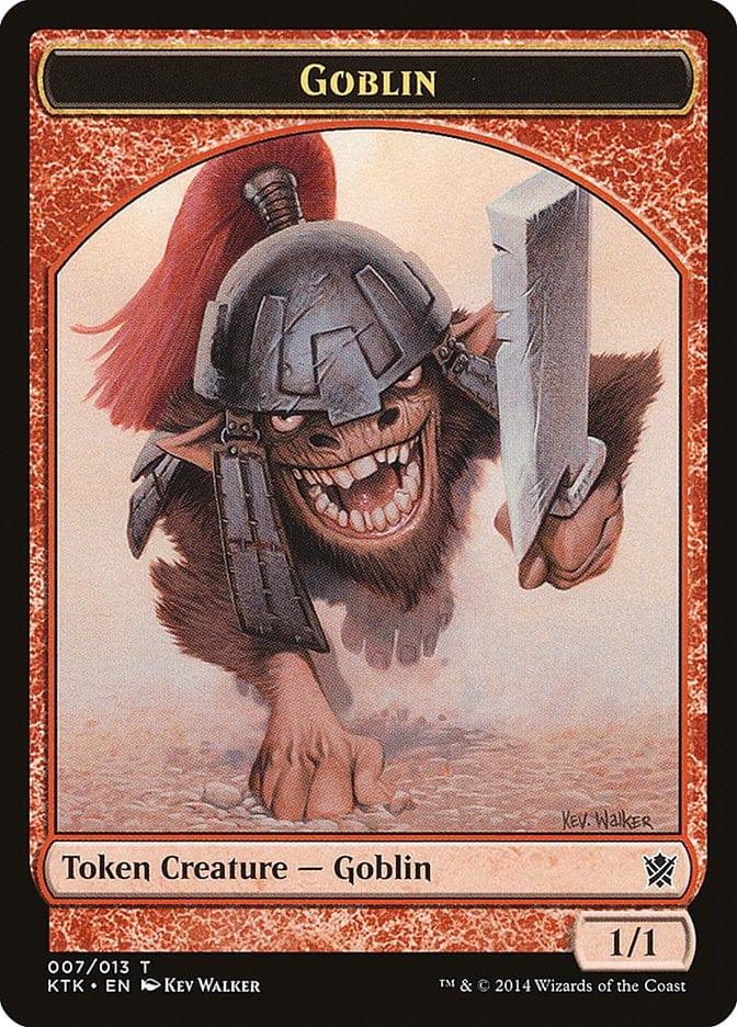 Magic: The Gathering MTG Single Goblin [Khans of Tarkir Tokens]