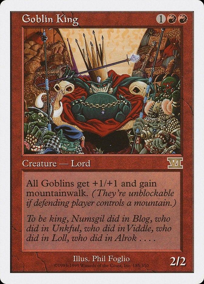 Magic: The Gathering MTG Single Goblin King [Classic Sixth Edition]