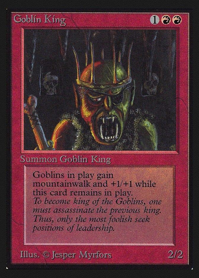 Magic: The Gathering MTG Single Goblin King [Collectors’ Edition]