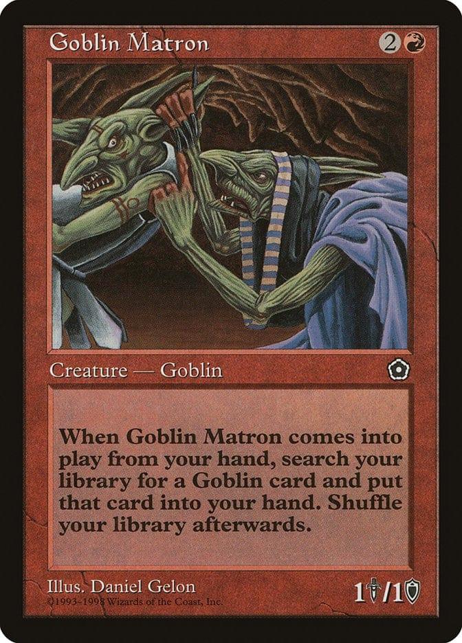 Magic: The Gathering MTG Single Goblin Matron [Portal Second Age]