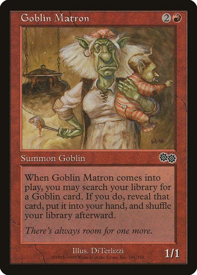 Magic: The Gathering MTG Single Goblin Matron [Urza's Saga]