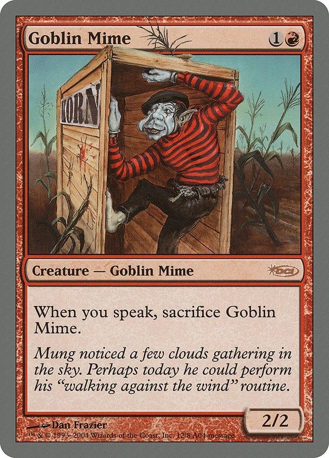 Magic: The Gathering MTG Single Goblin Mime [Arena League 2004]