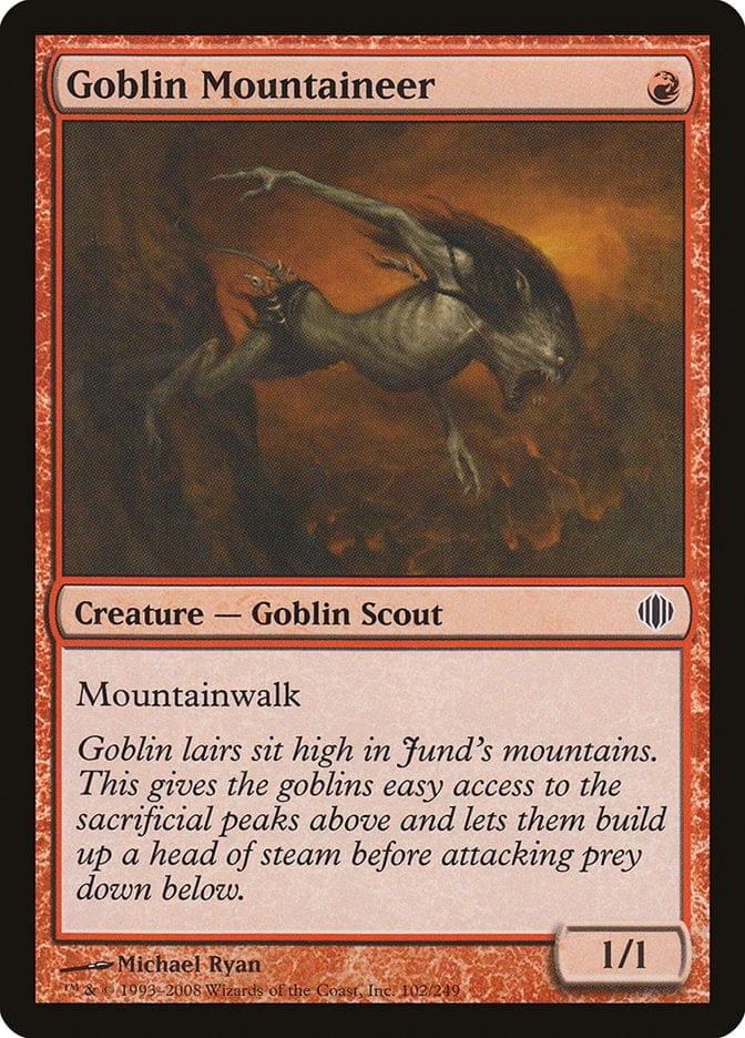 Magic: The Gathering MTG Single Goblin Mountaineer [Shards of Alara]