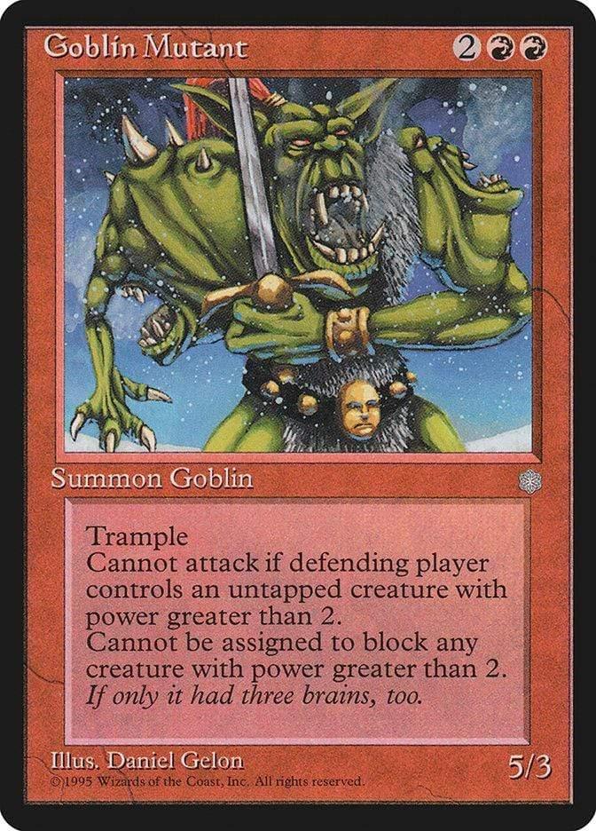Magic: The Gathering MTG Single Goblin Mutant [Ice Age]