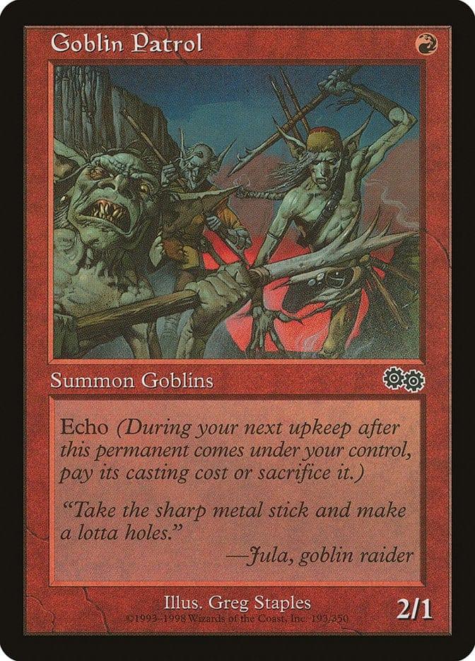 Magic: The Gathering MTG Single Goblin Patrol [Urza's Saga]