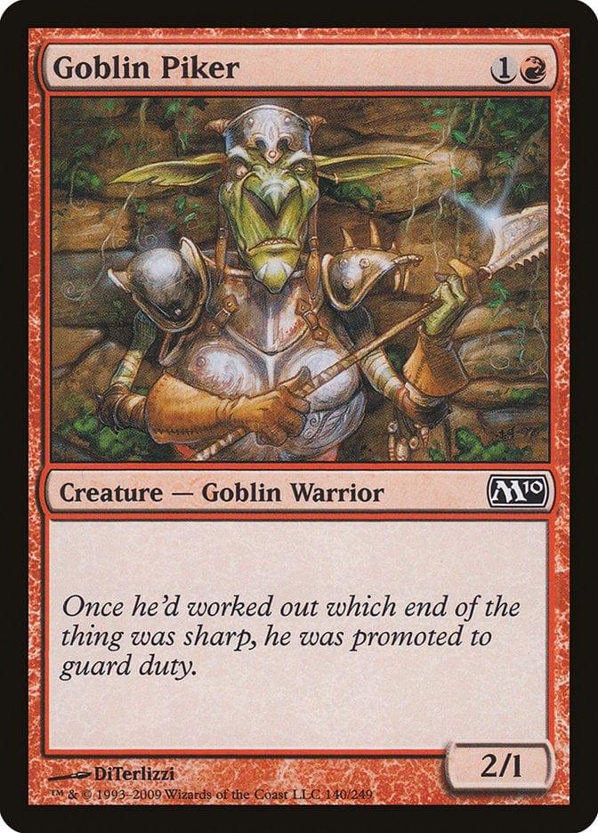 Magic: The Gathering MTG Single Goblin Piker [Magic 2010]