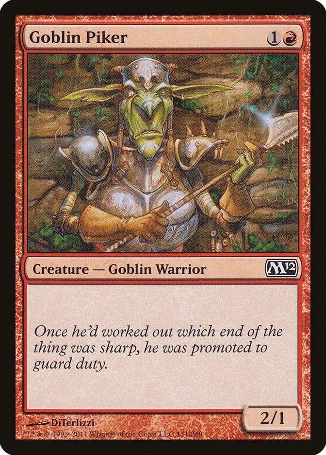 Magic: The Gathering MTG Single Goblin Piker [Magic 2012]