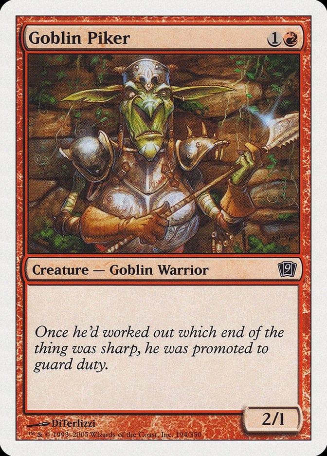 Magic: The Gathering MTG Single Goblin Piker [Ninth Edition]