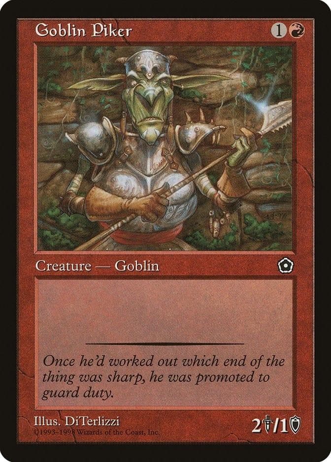 Magic: The Gathering MTG Single Goblin Piker [Portal Second Age]