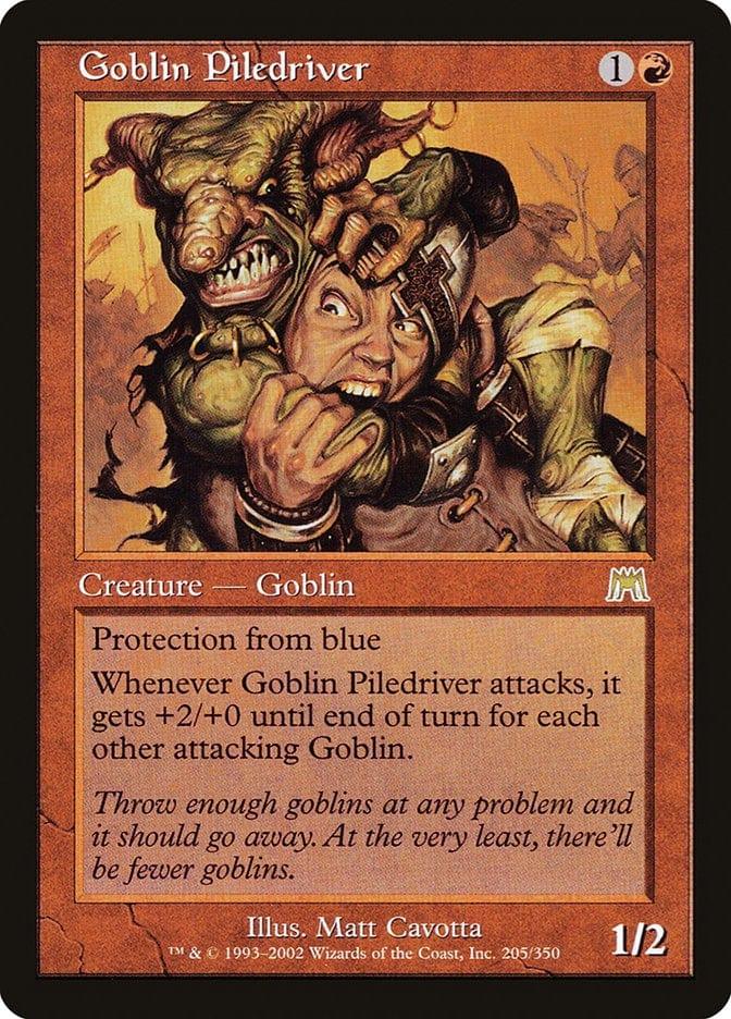 Magic: The Gathering MTG Single Goblin Piledriver [Onslaught]