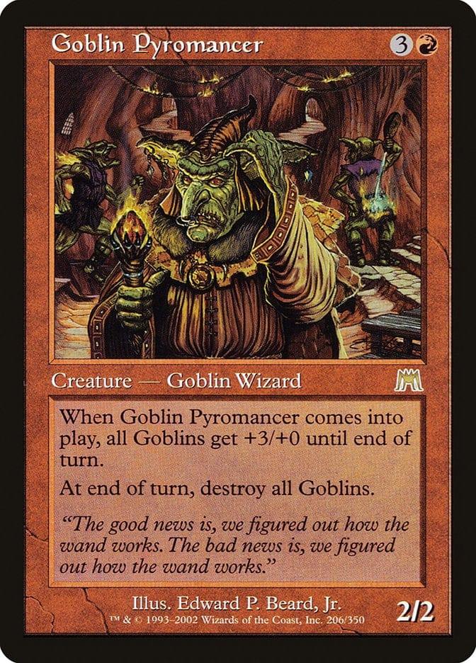 Magic: The Gathering MTG Single Goblin Pyromancer [Onslaught]