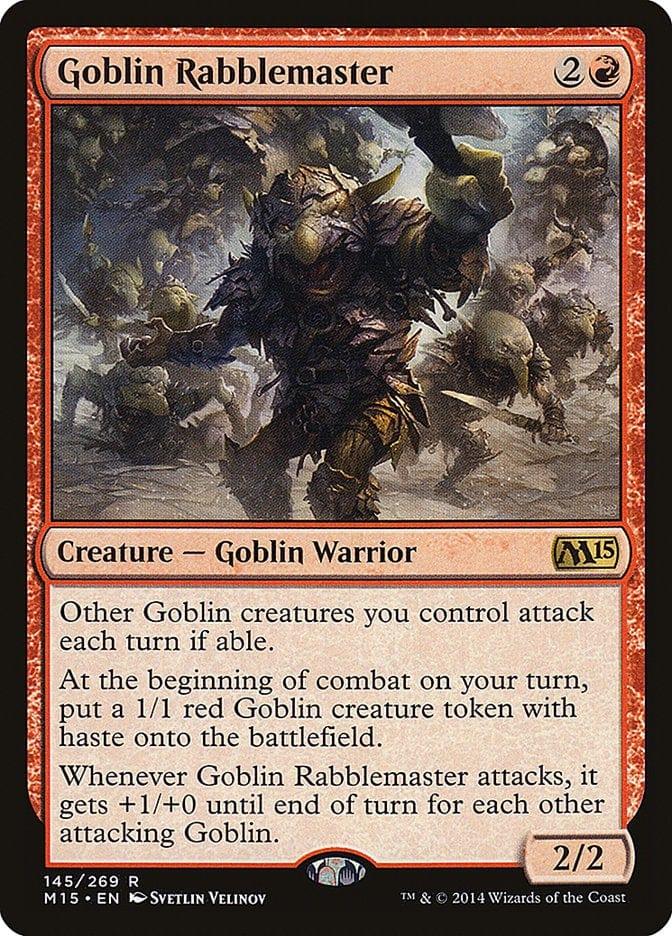 Magic: The Gathering MTG Single Goblin Rabblemaster [Magic 2015]