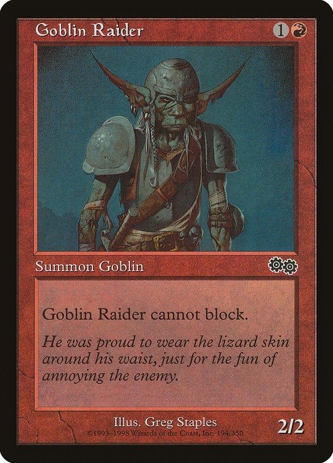 Magic: The Gathering MTG Single Goblin Raider [Urza's Saga]