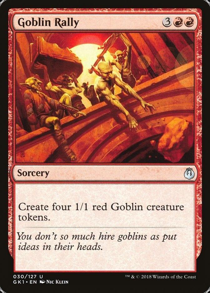 Magic: The Gathering MTG Single Goblin Rally [Guilds of Ravnica Guild Kit]