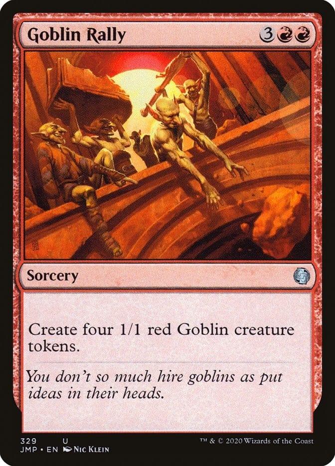 Magic: The Gathering MTG Single Goblin Rally [Jumpstart]