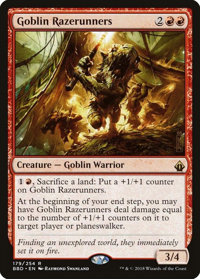 Magic: The Gathering MTG Single Goblin Razerunners [Battlebond]