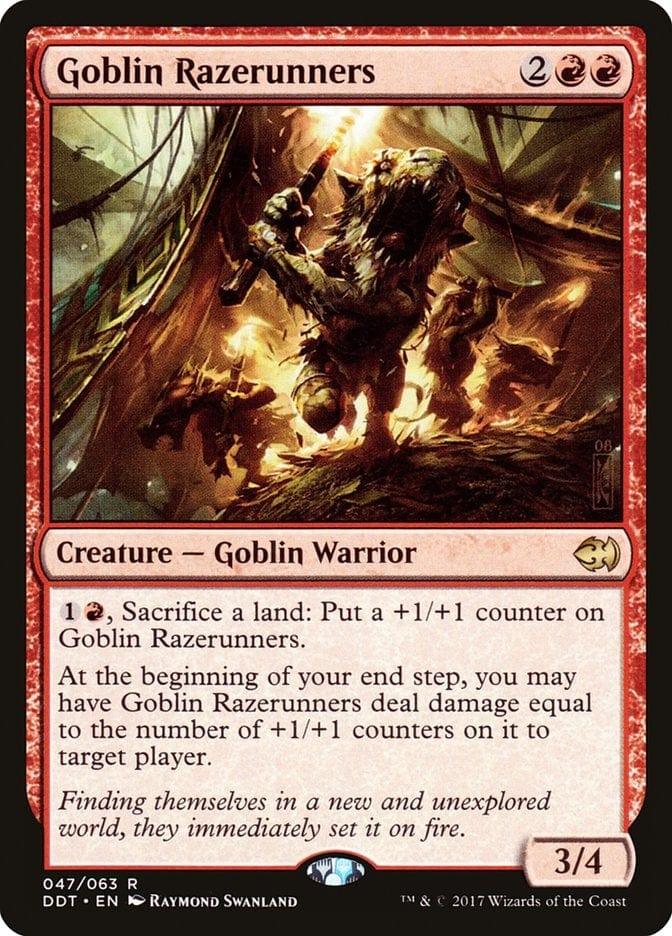 Magic: The Gathering MTG Single Goblin Razerunners [Duel Decks: Merfolk vs. Goblins]