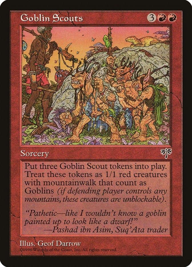 Magic: The Gathering MTG Single Goblin Scouts [Mirage]