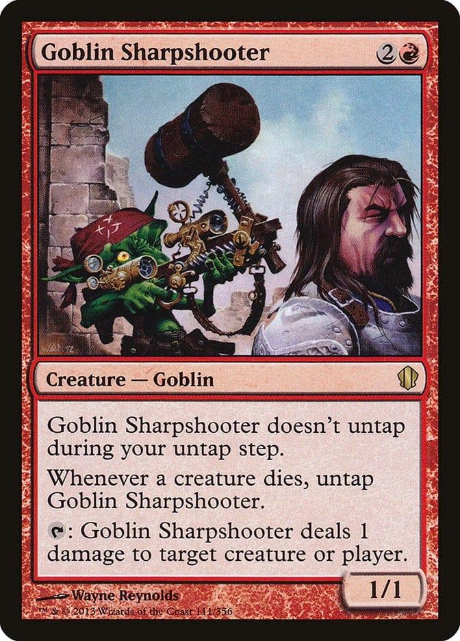 Magic: The Gathering MTG Single Goblin Sharpshooter [Commander 2013]