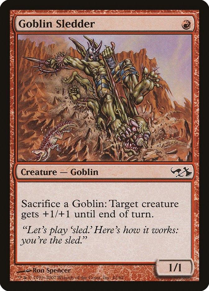 Magic: The Gathering MTG Single Goblin Sledder [Duel Decks: Elves vs. Goblins]