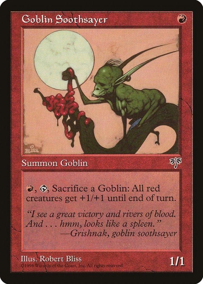 Magic: The Gathering MTG Single Goblin Soothsayer [Mirage]