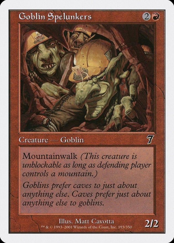 Magic: The Gathering MTG Single Goblin Spelunkers [Seventh Edition]
