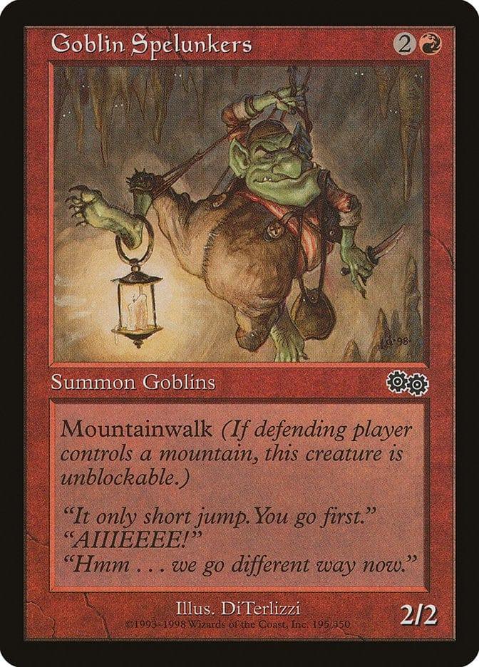 Magic: The Gathering MTG Single Goblin Spelunkers [Urza's Saga]
