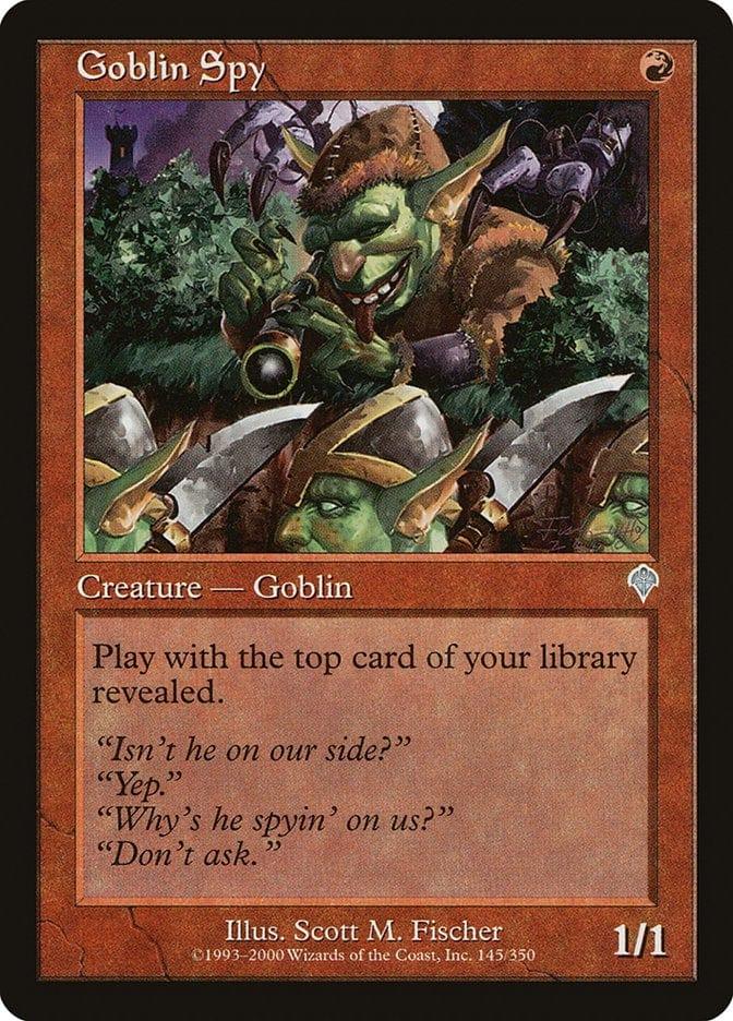 Magic: The Gathering MTG Single Goblin Spy [Invasion]