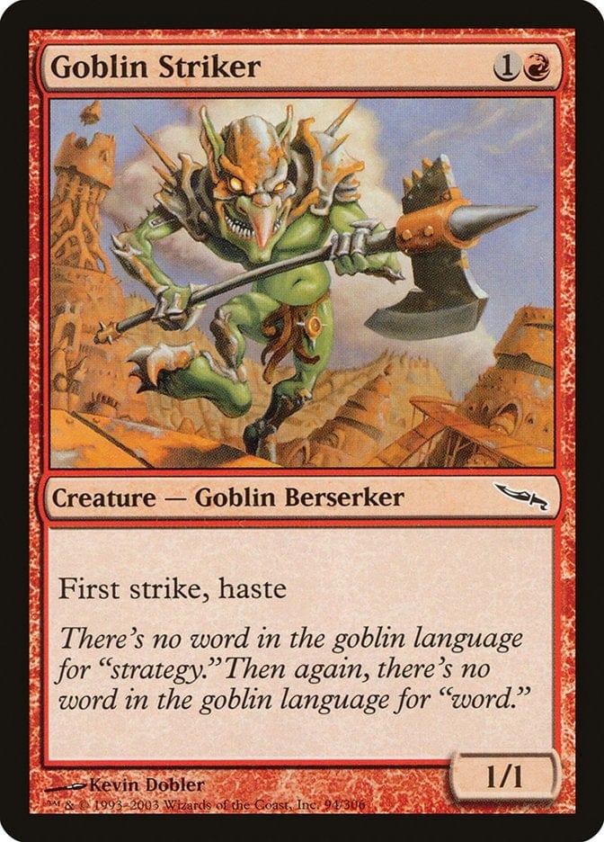 Magic: The Gathering MTG Single Goblin Striker [Mirrodin]
