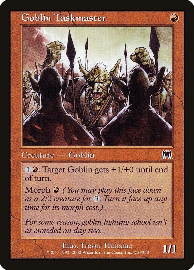 Magic: The Gathering MTG Single Goblin Taskmaster [Onslaught]