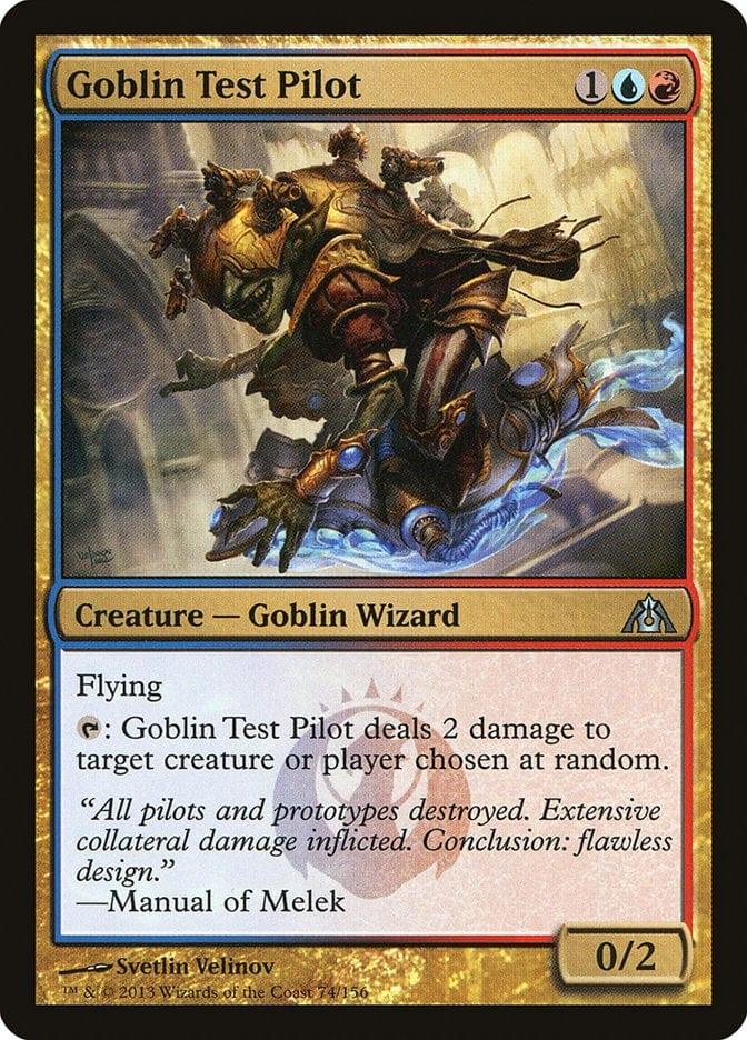 Magic: The Gathering MTG Single Goblin Test Pilot [Dragon's Maze]