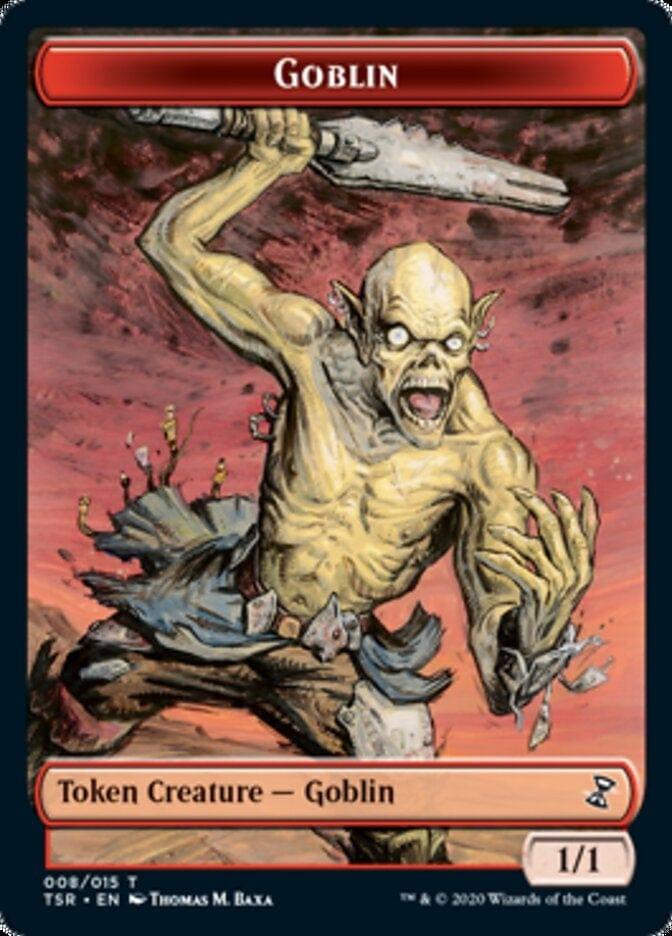 Magic: The Gathering MTG Single Goblin Token [Time Spiral Remastered Tokens]