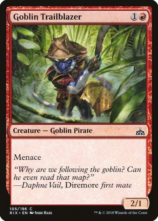 Magic: The Gathering MTG Single Goblin Trailblazer [Rivals of Ixalan]