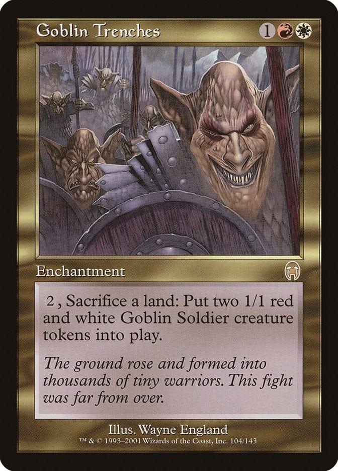 Magic: The Gathering MTG Single Goblin Trenches [Apocalypse]