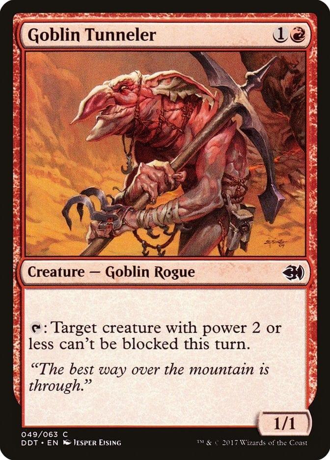 Magic: The Gathering MTG Single Goblin Tunneler [Duel Decks: Merfolk vs. Goblins]