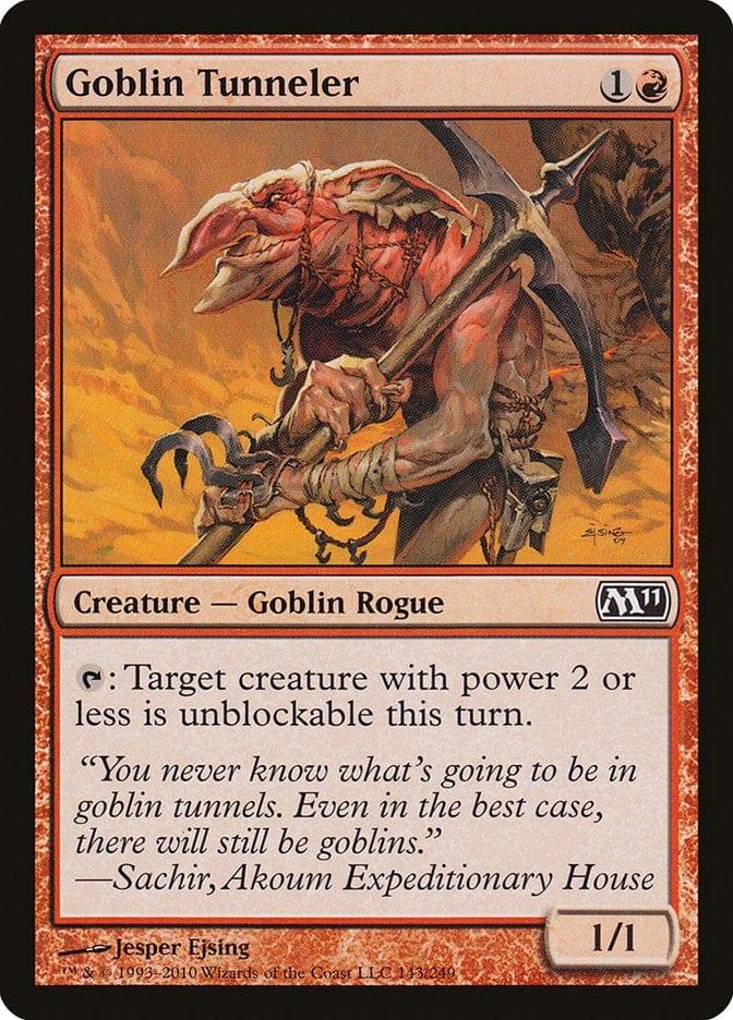 Magic: The Gathering MTG Single Goblin Tunneler [Magic 2011]
