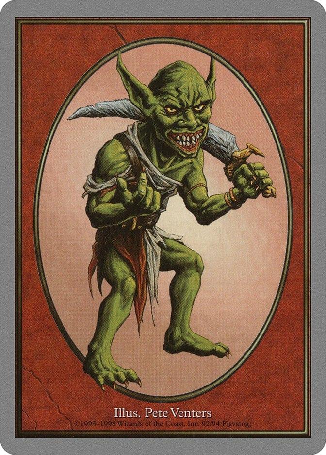 Magic: The Gathering MTG Single Goblin [Unglued Tokens]