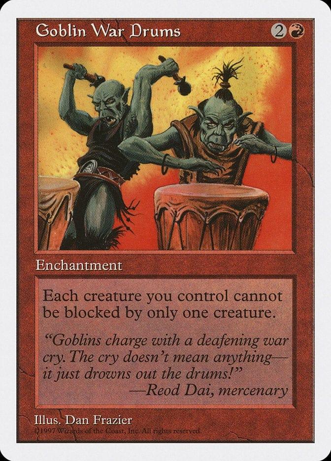 Magic: The Gathering MTG Single Goblin War Drums [Fifth Edition]