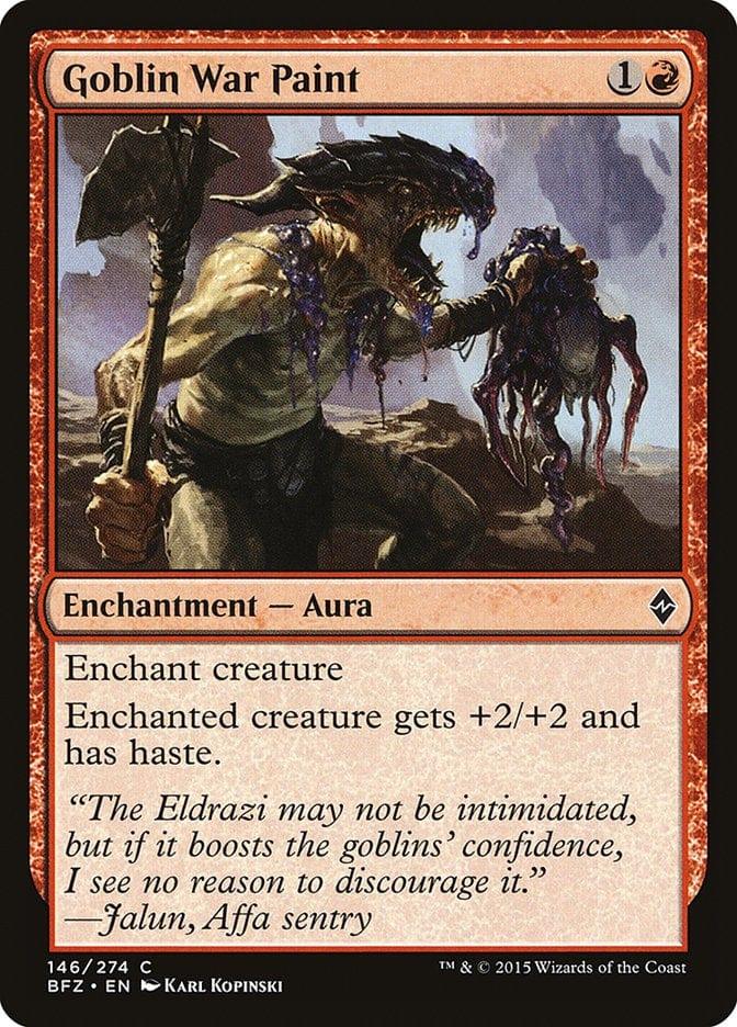 Magic: The Gathering MTG Single Goblin War Paint [Battle for Zendikar]