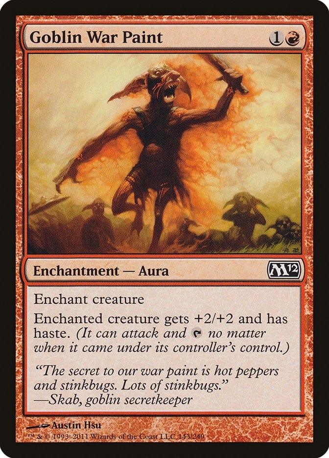 Magic: The Gathering MTG Single Goblin War Paint [Magic 2012]
