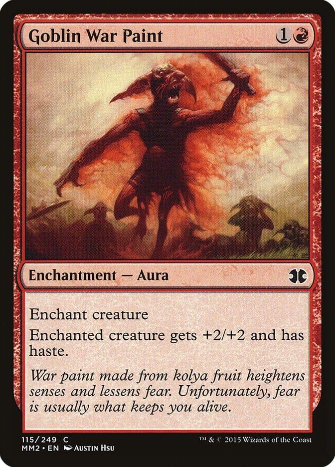 Magic: The Gathering MTG Single Goblin War Paint [Modern Masters 2015]